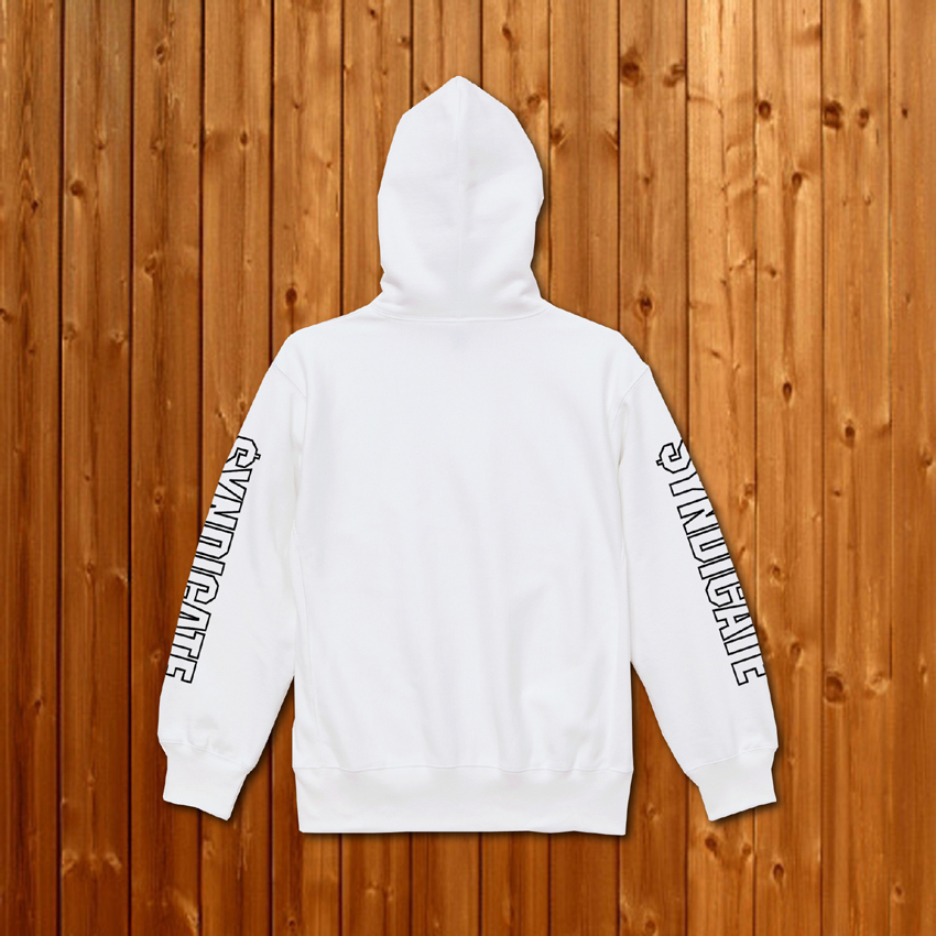 Outline Logo Heavy weight Zip hoodie詳細