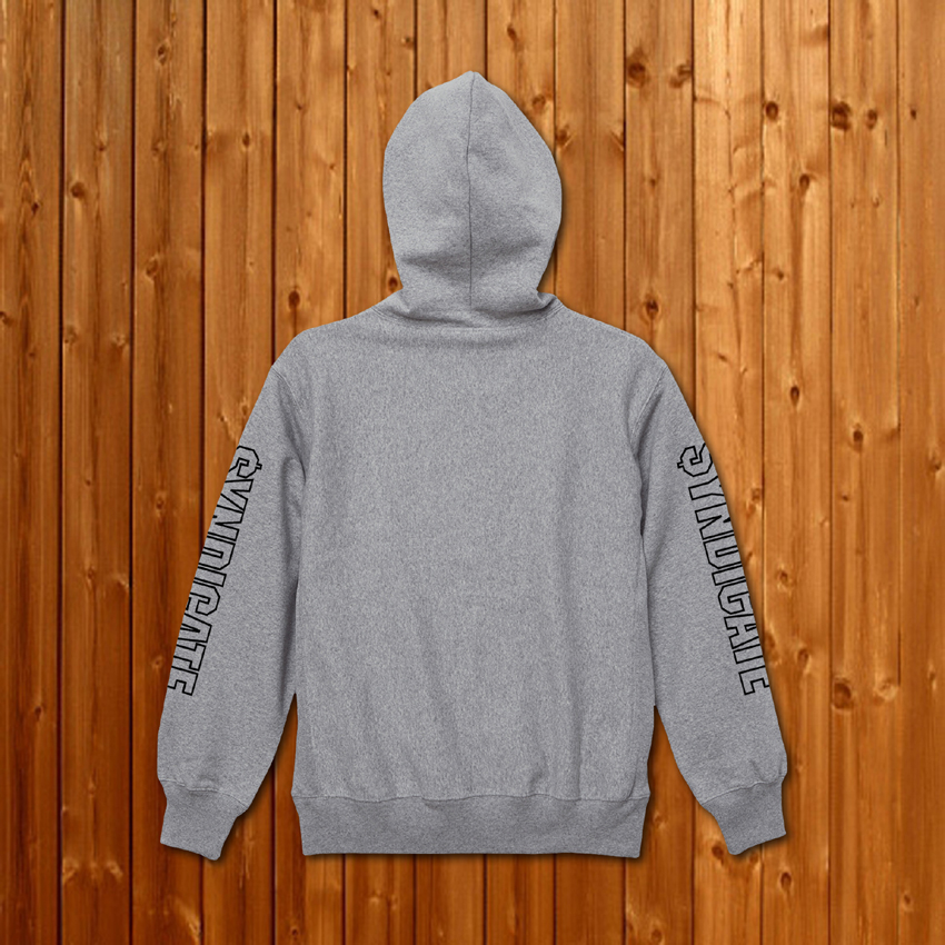 Outline Logo Heavy weight Zip hoodie詳細