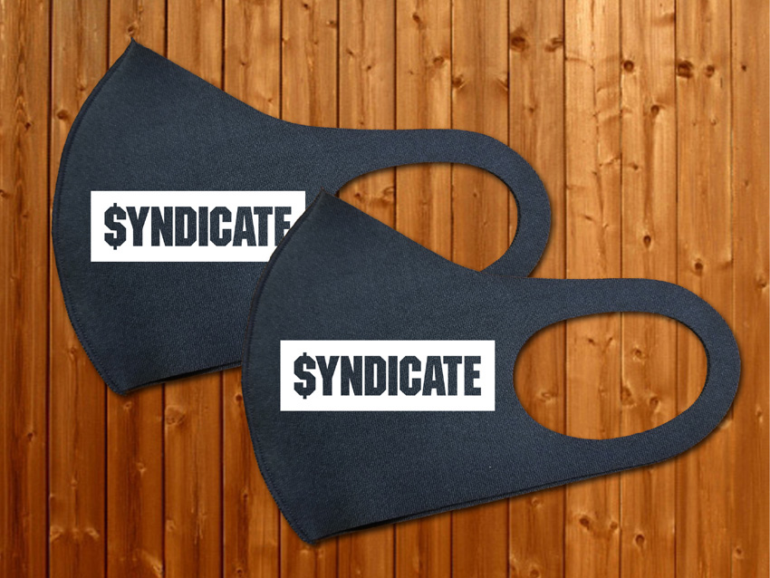 SYNDICATE Logo Mask 2P Set
